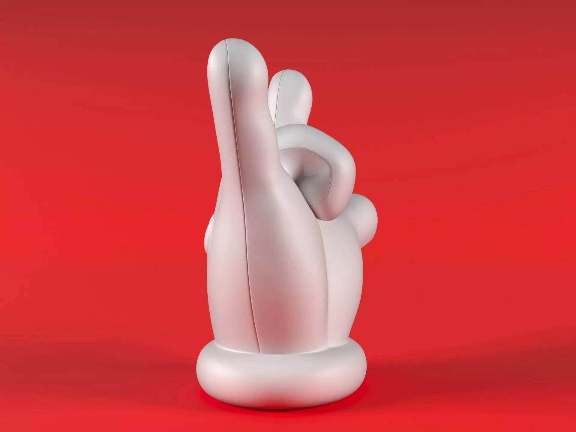 Mario Hand - ILY 3D print model_9