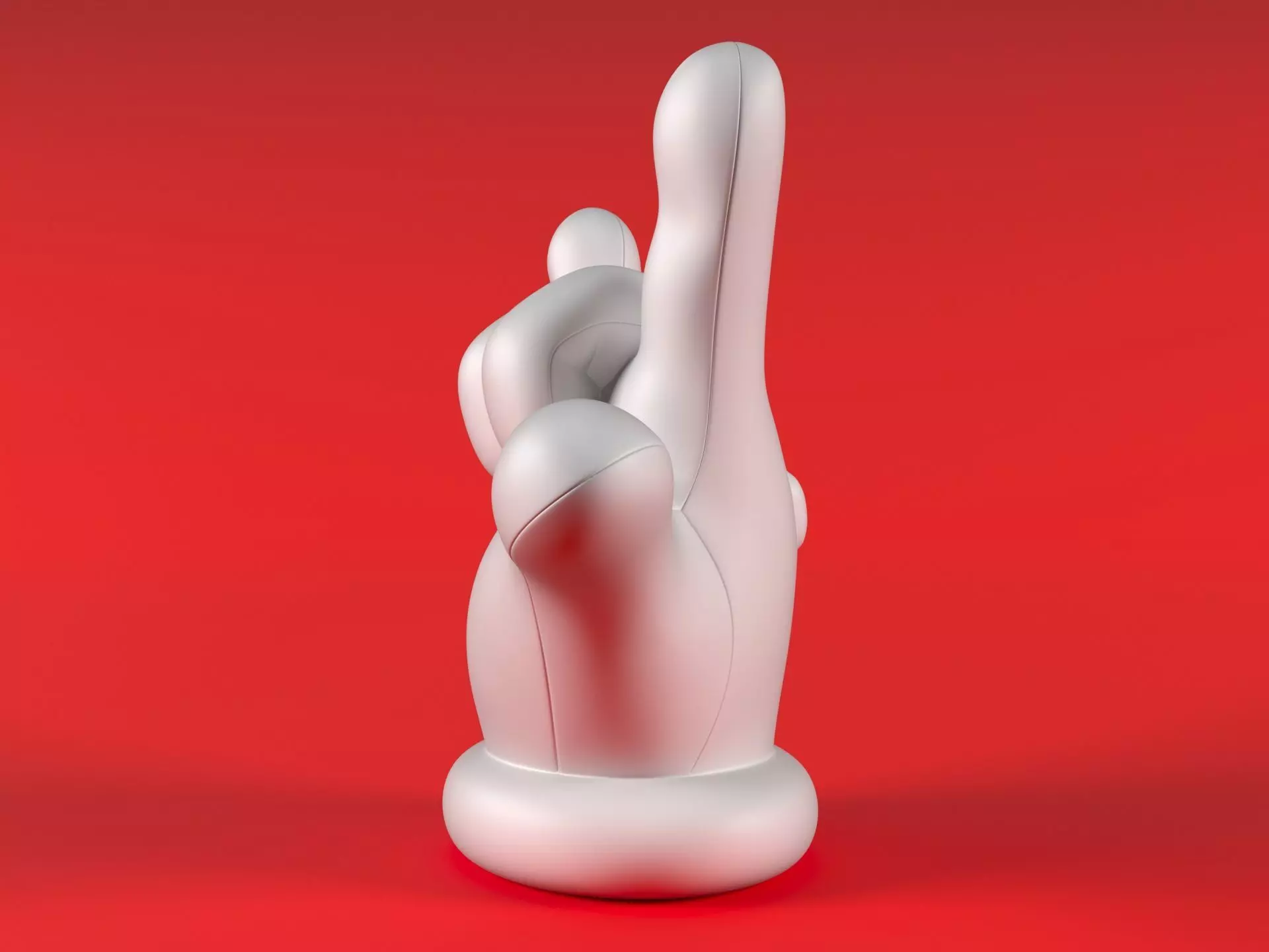 Mario Hand - ILY 3D print model_6