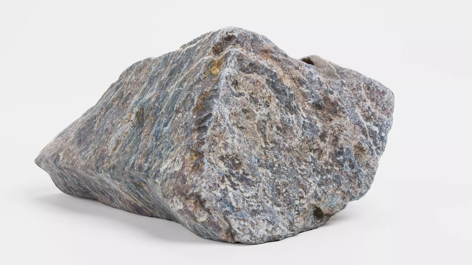 Rock - Scanned Low-poly 3D model_3