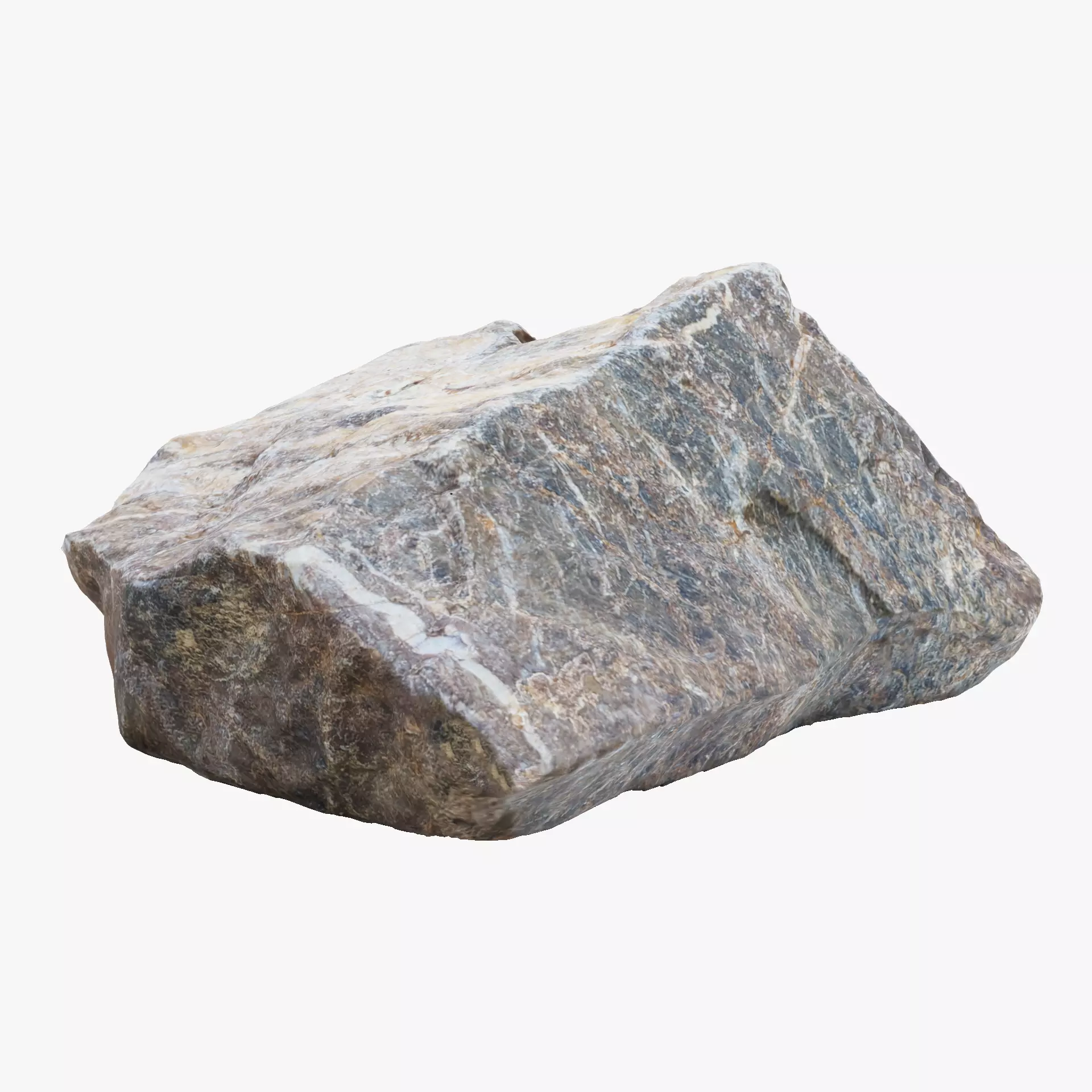 Rock - Scanned Low-poly 3D model_13