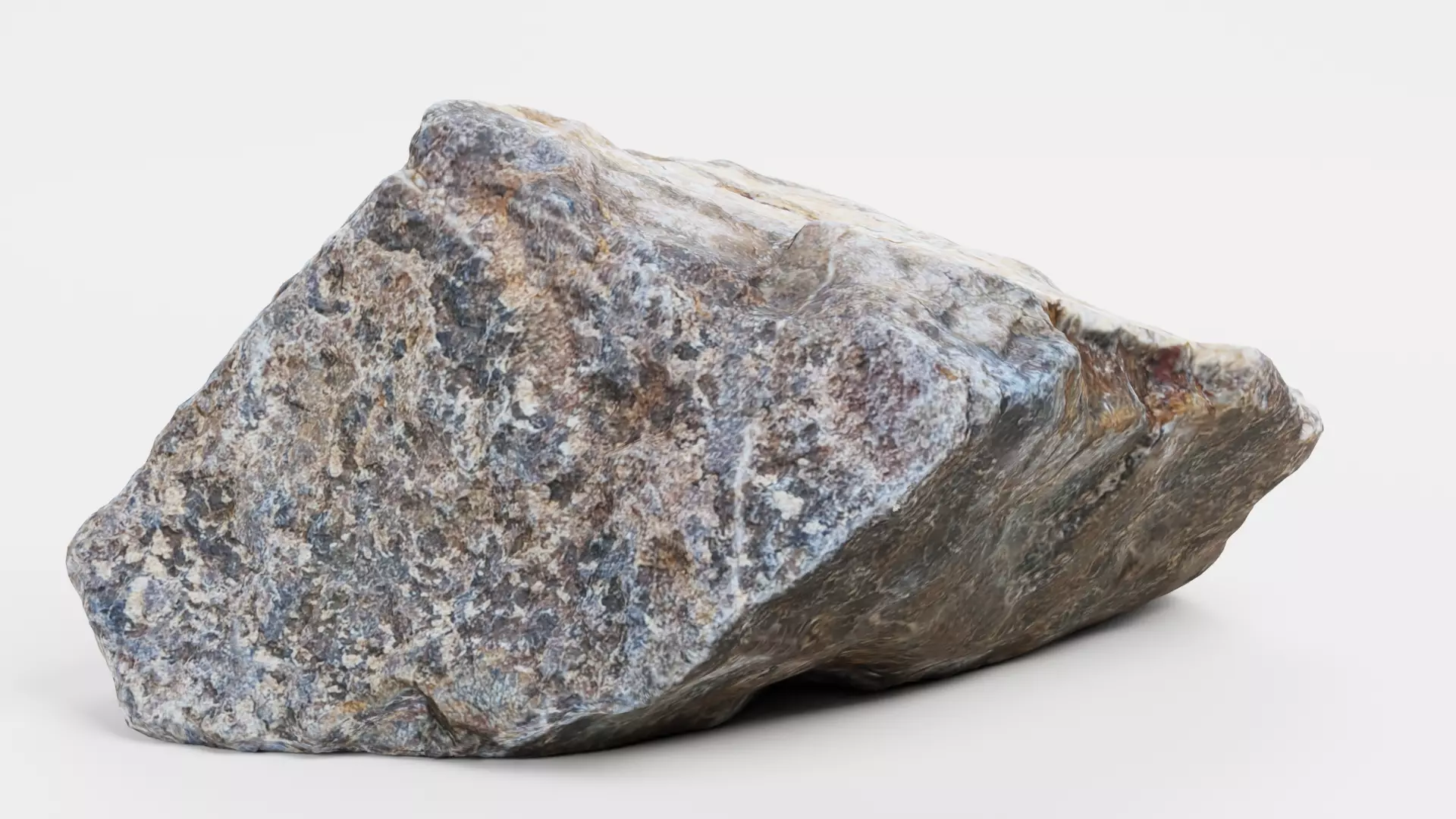 Rock - Scanned Low-poly 3D model_2