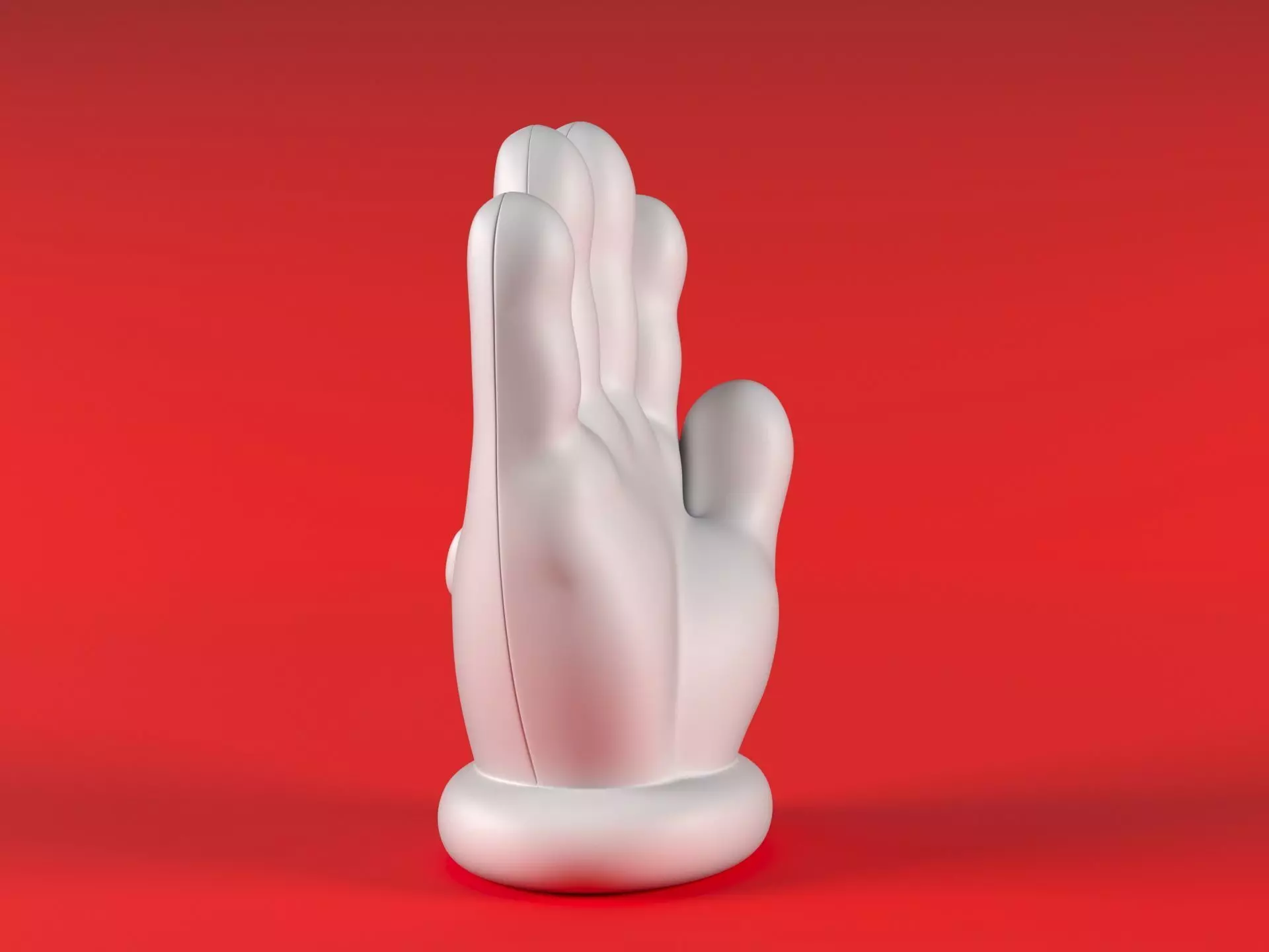 Mario Hand - Palm 3D print model_9