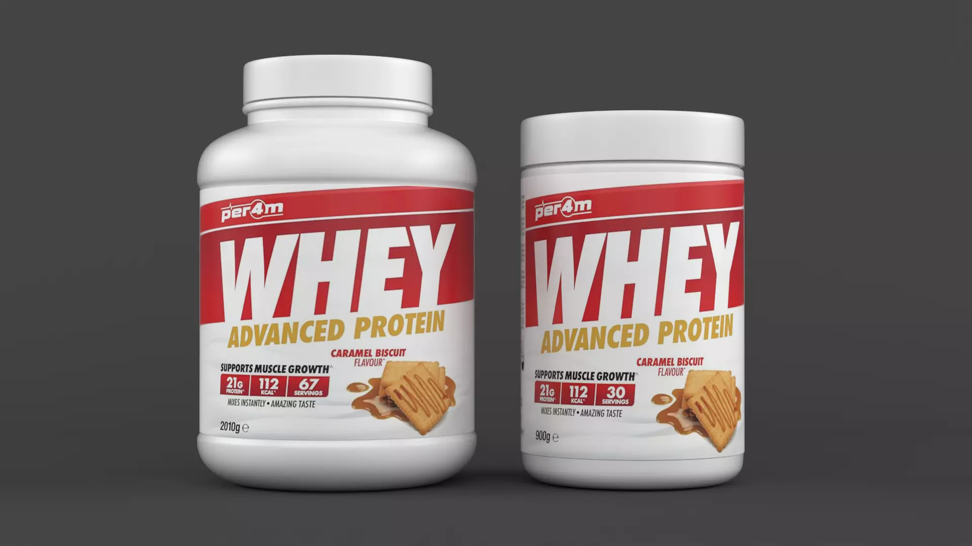 Protein Powder 3D model