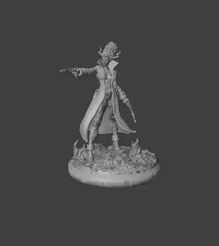 The Bride STL 3D Model for 3D Printing