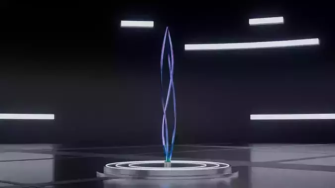 Spiral  Minimalist Hi-Tech Decorative Lamp