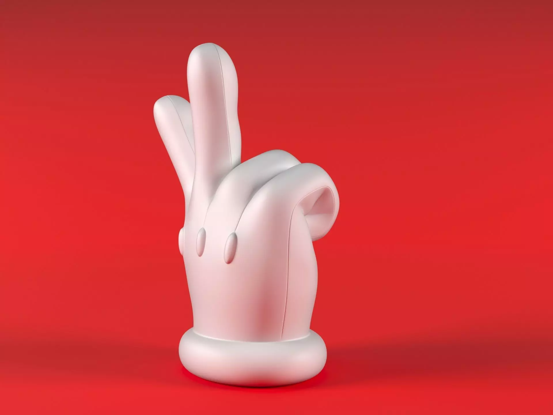 Mario Hand - Victory 3D print model_12