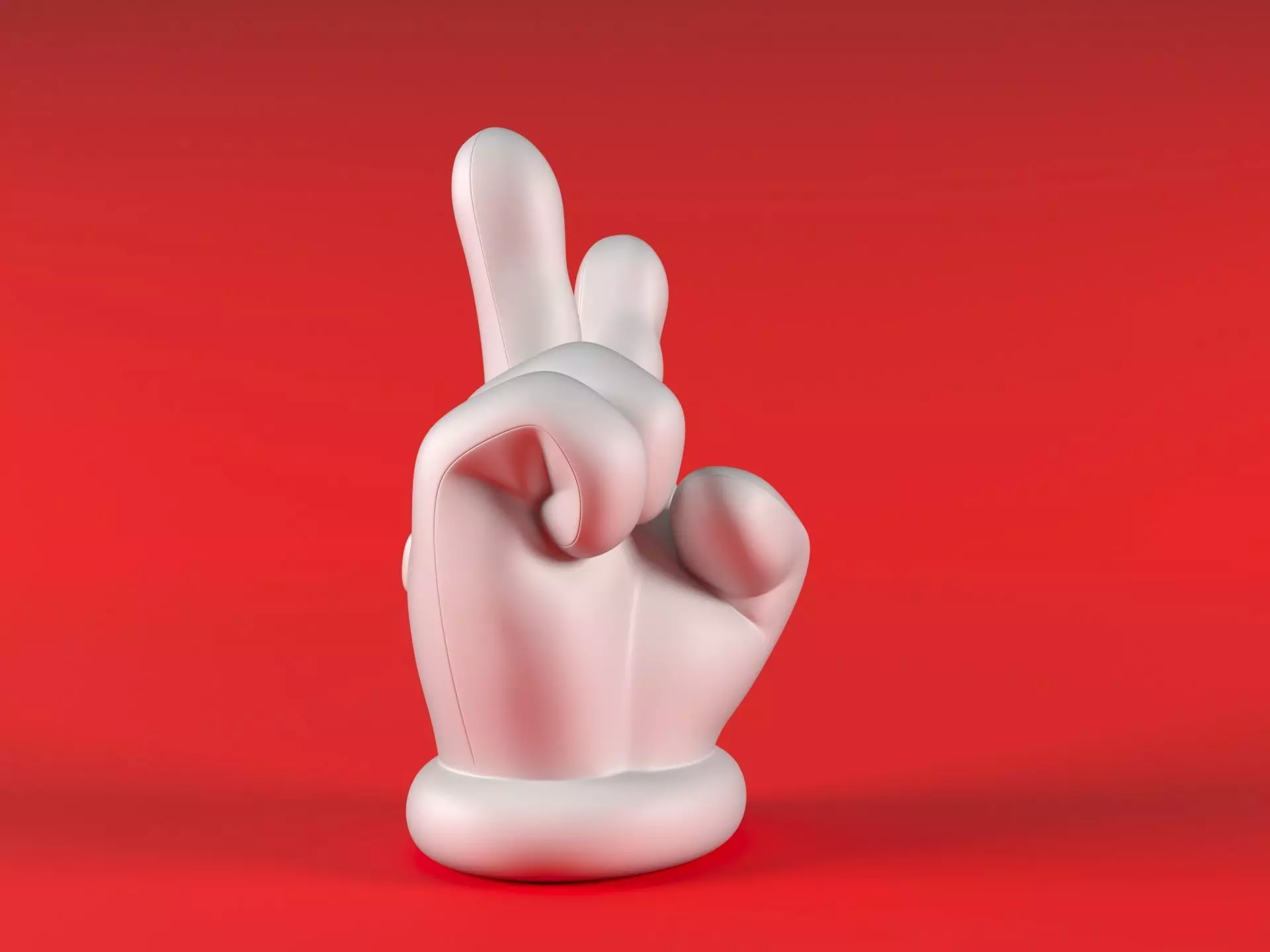 Mario Hand - Victory 3D print model_10