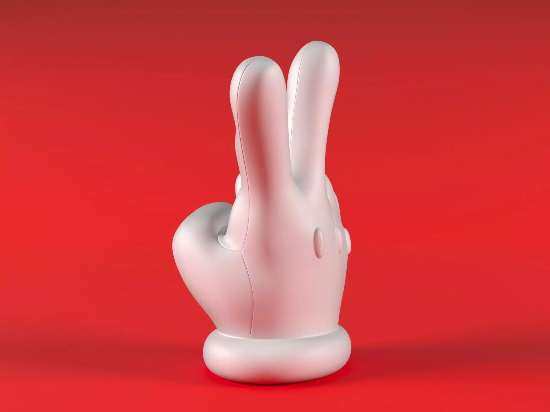 Mario Hand - Victory 3D print model_5