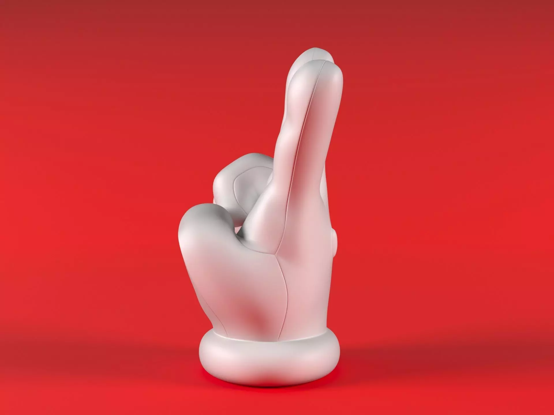 Mario Hand - Victory 3D print model_6