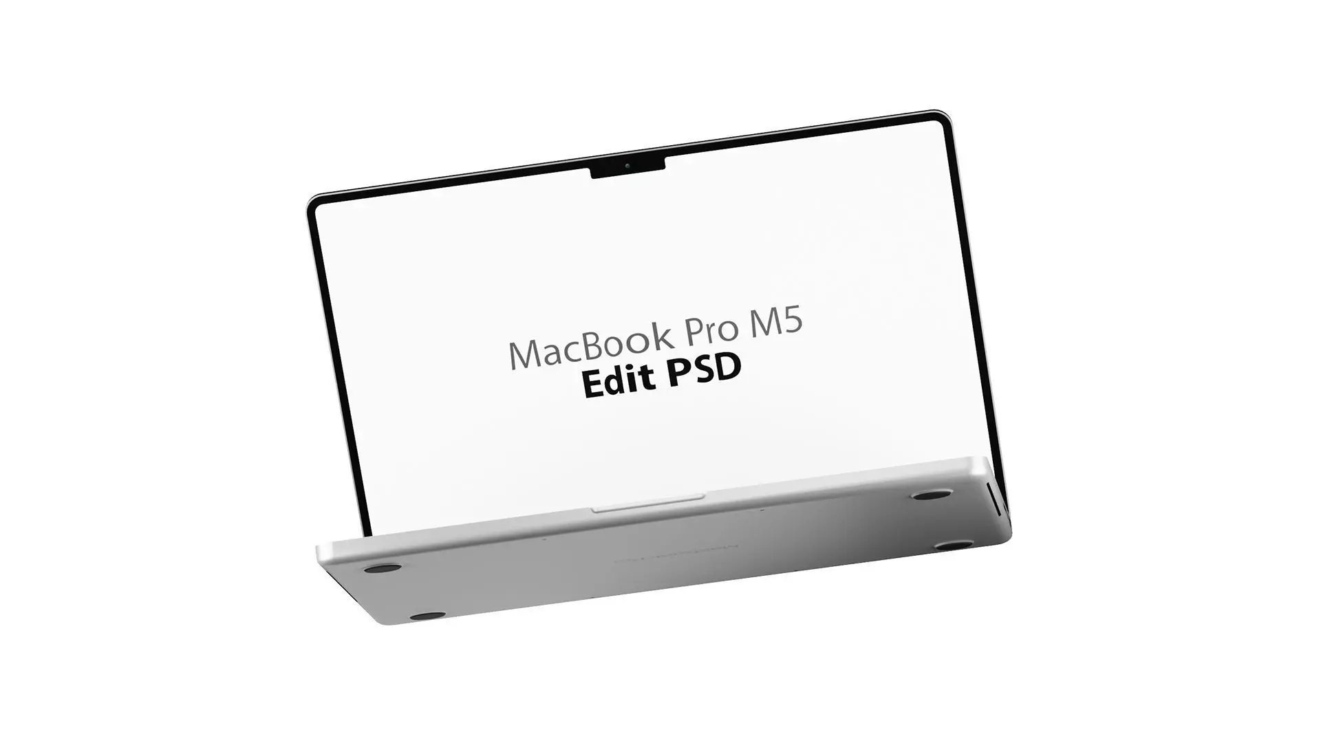 MacBook Pro M5 3D Model for Element 3D And Cinema 4D 3D model_3