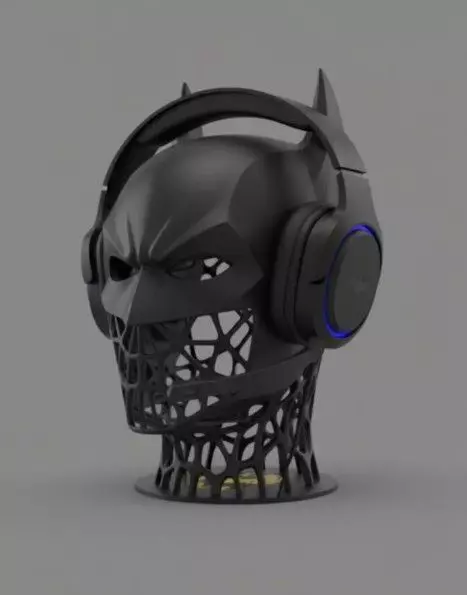 Headphone Stand Batmen 3D print model_14
