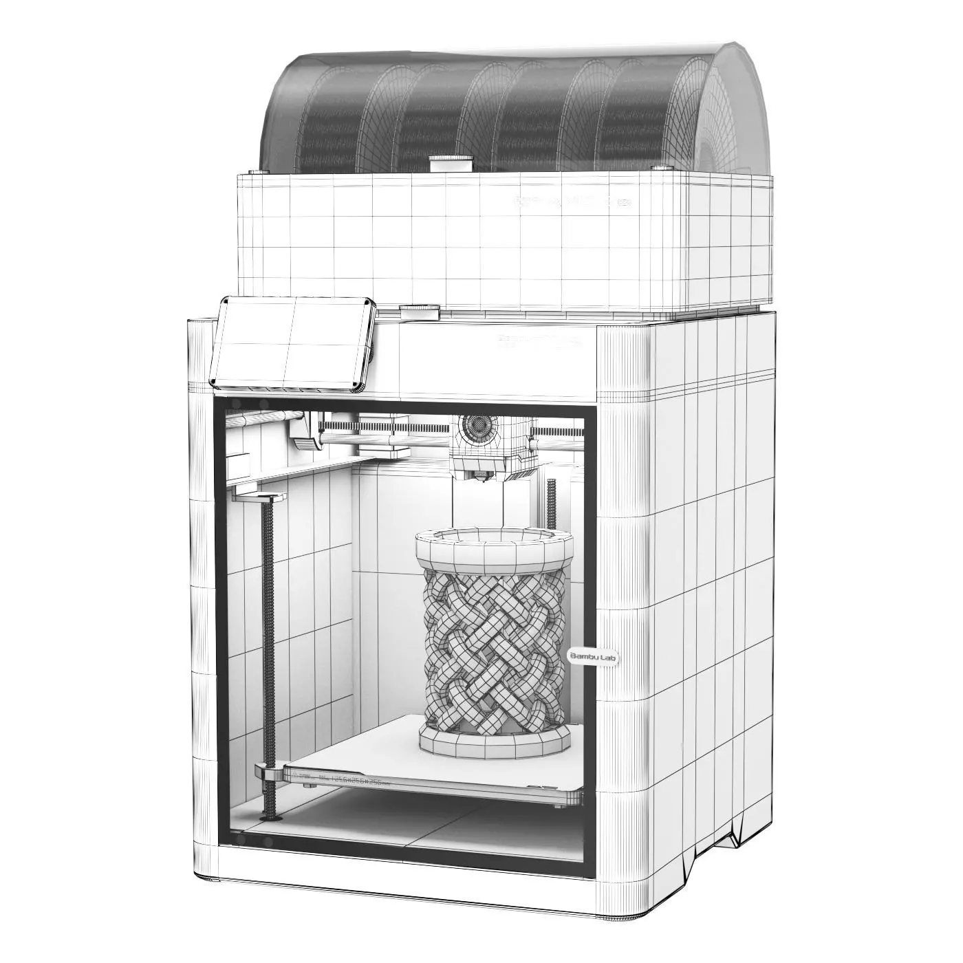 Bambu Lab P2S 3D printer 3D model_4