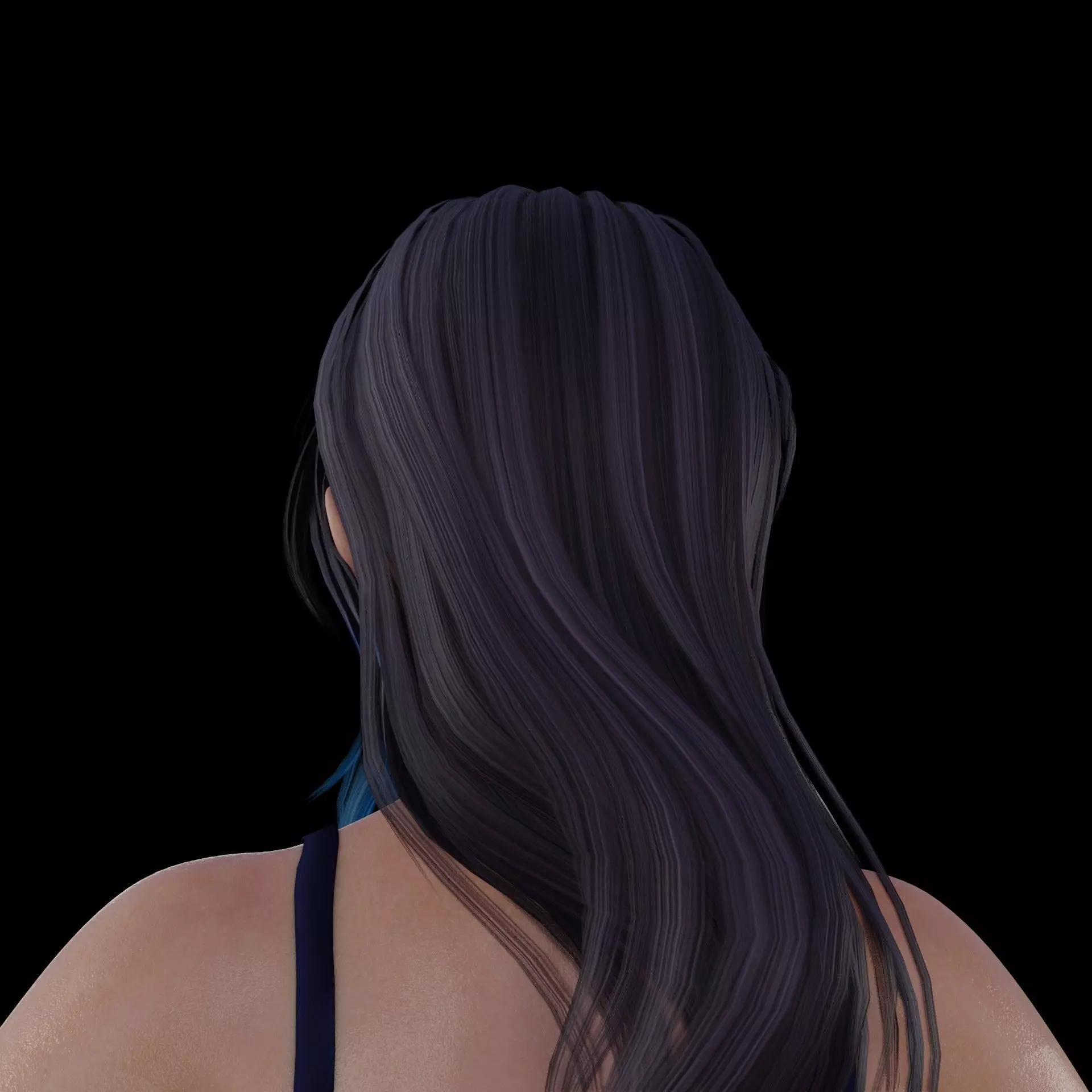 Shandy Bartender Low-poly 3D model_7