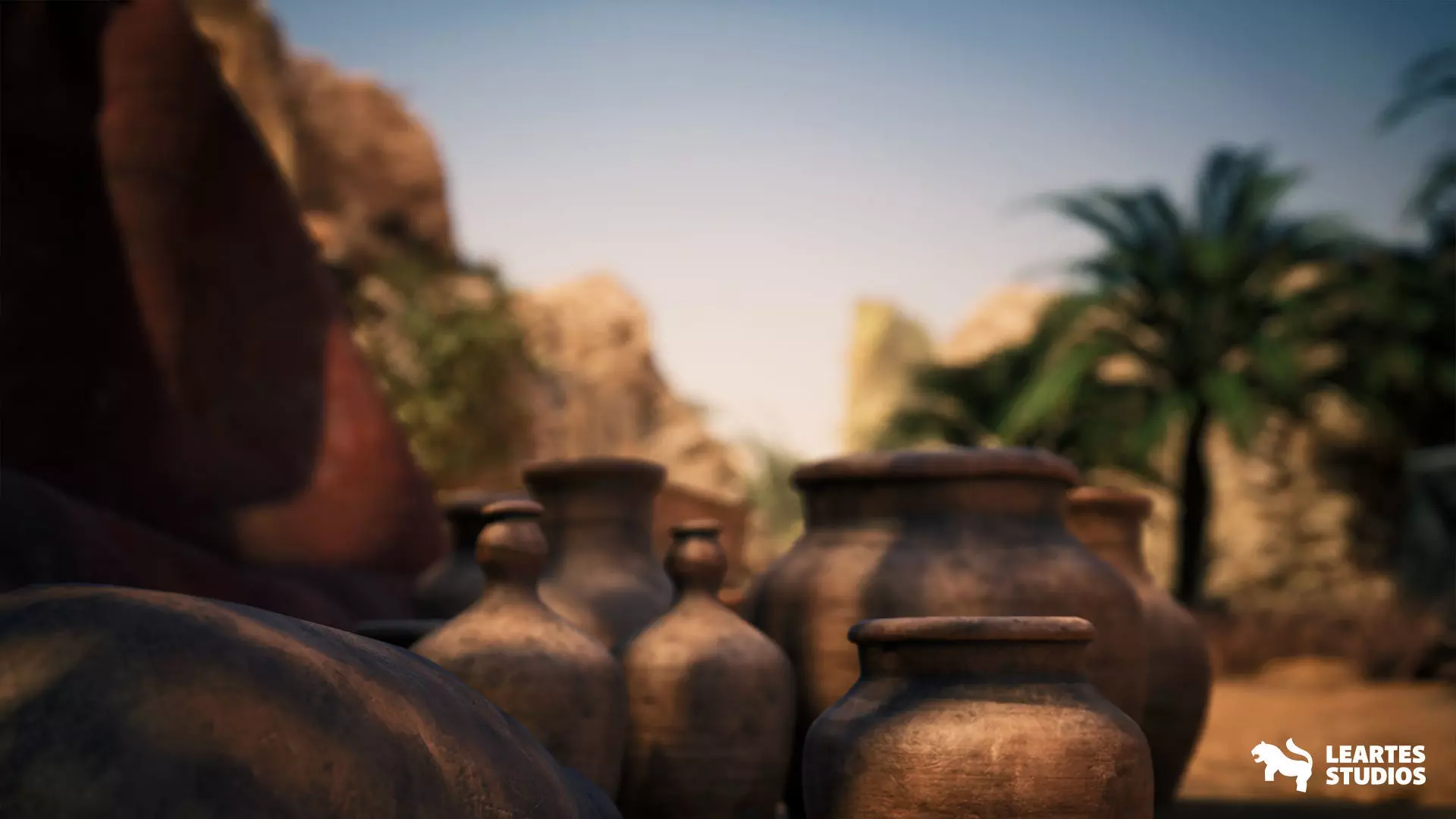 Middle Eastern Ashes of the Bazaar Low-poly 3D model_14