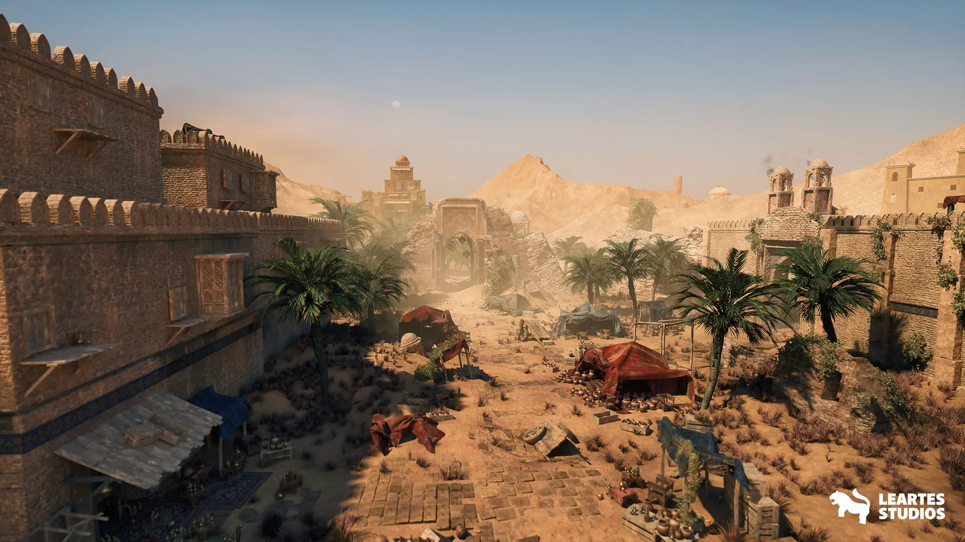 Middle Eastern Ashes of the Bazaar Low-poly 3D model_10