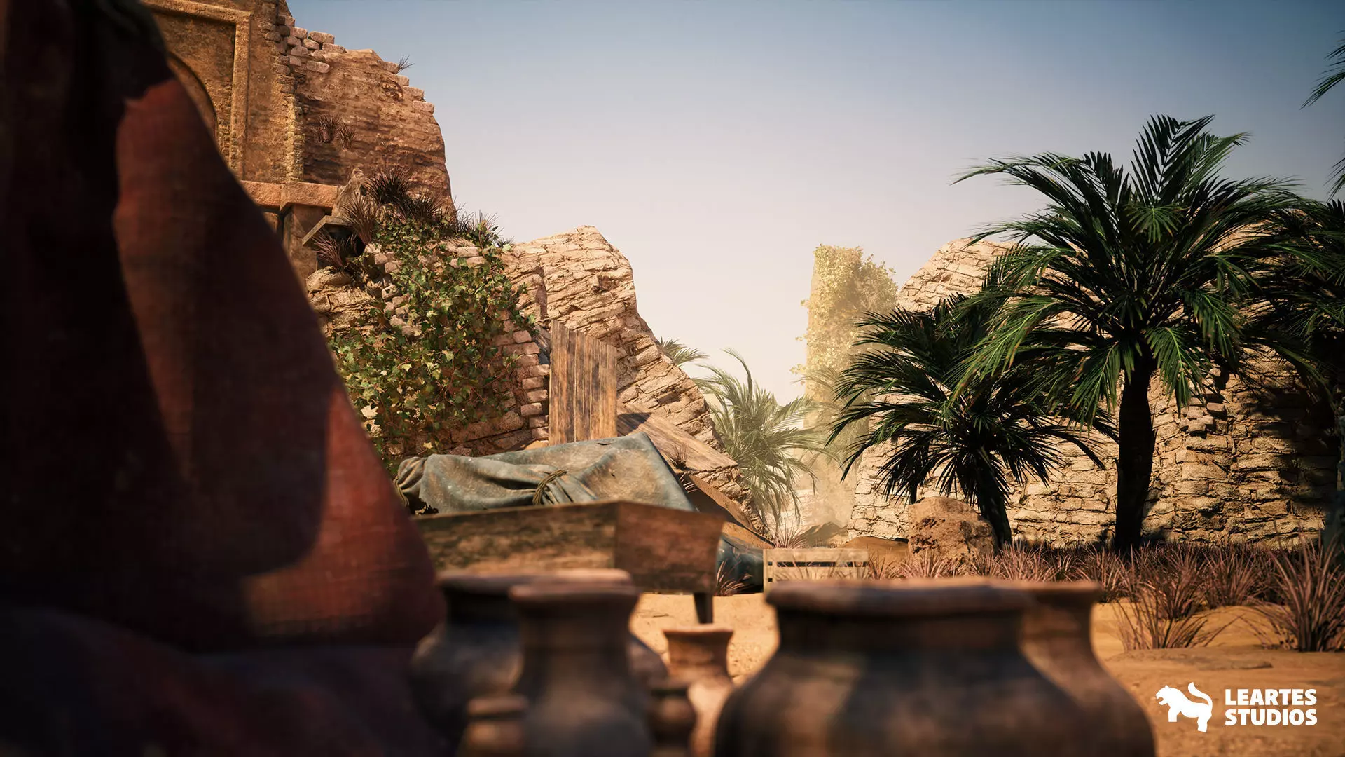 Middle Eastern Ashes of the Bazaar Low-poly 3D model_15