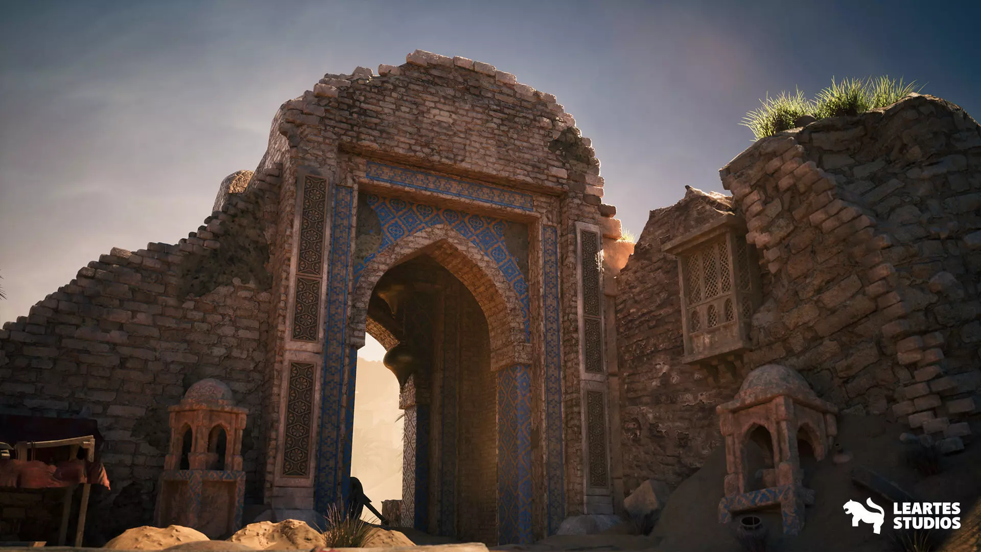 Middle Eastern Ashes of the Bazaar Low-poly 3D model_4