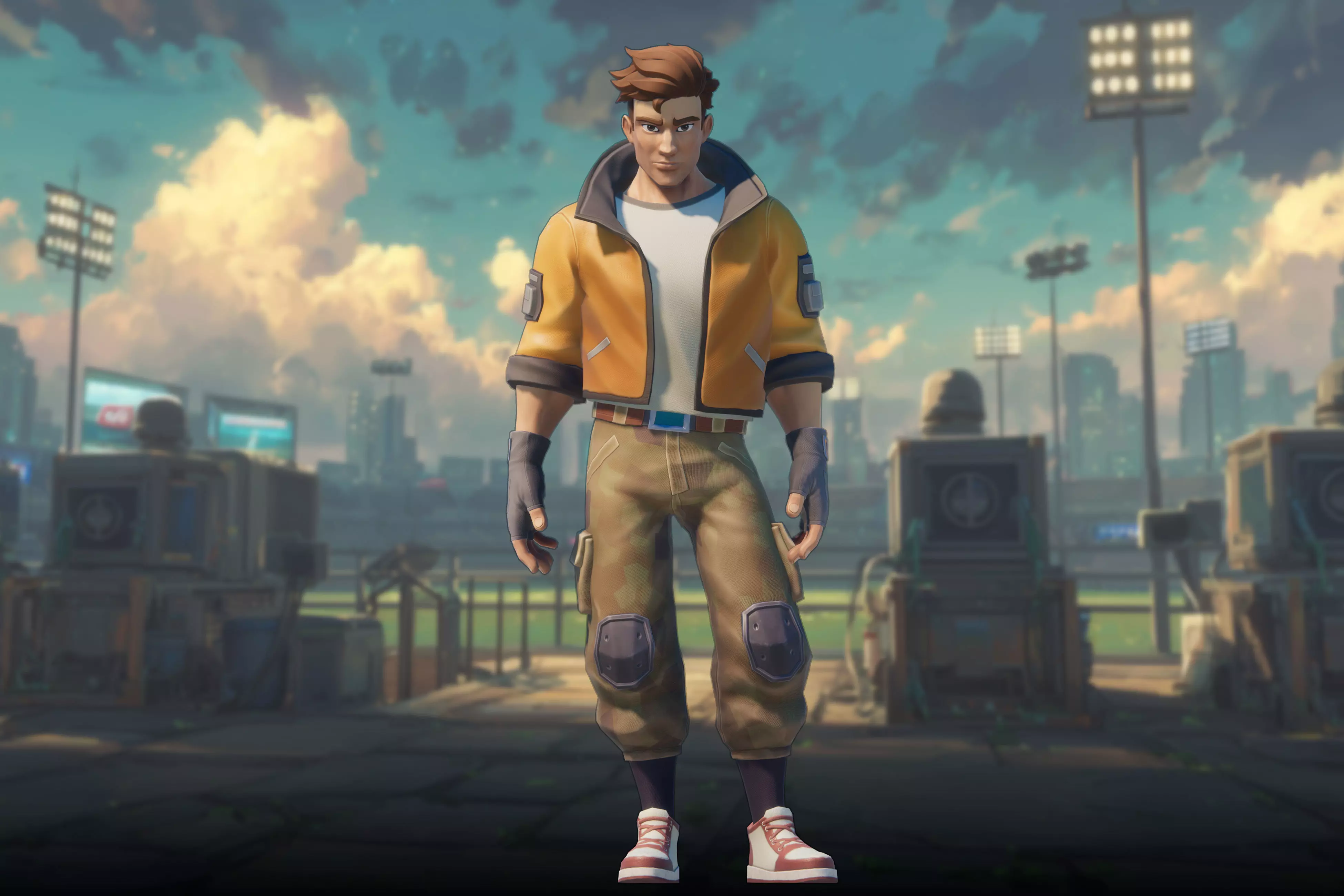 Stylized Casual Adventure Characters Low-poly 3D model_1