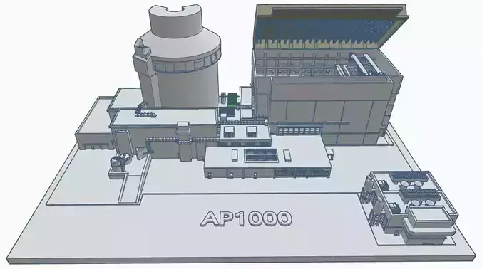 AP1000 Nuclear power plant