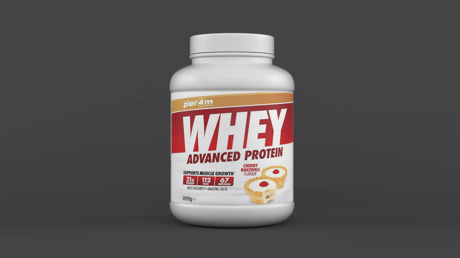 Protein Powder 3D model_1