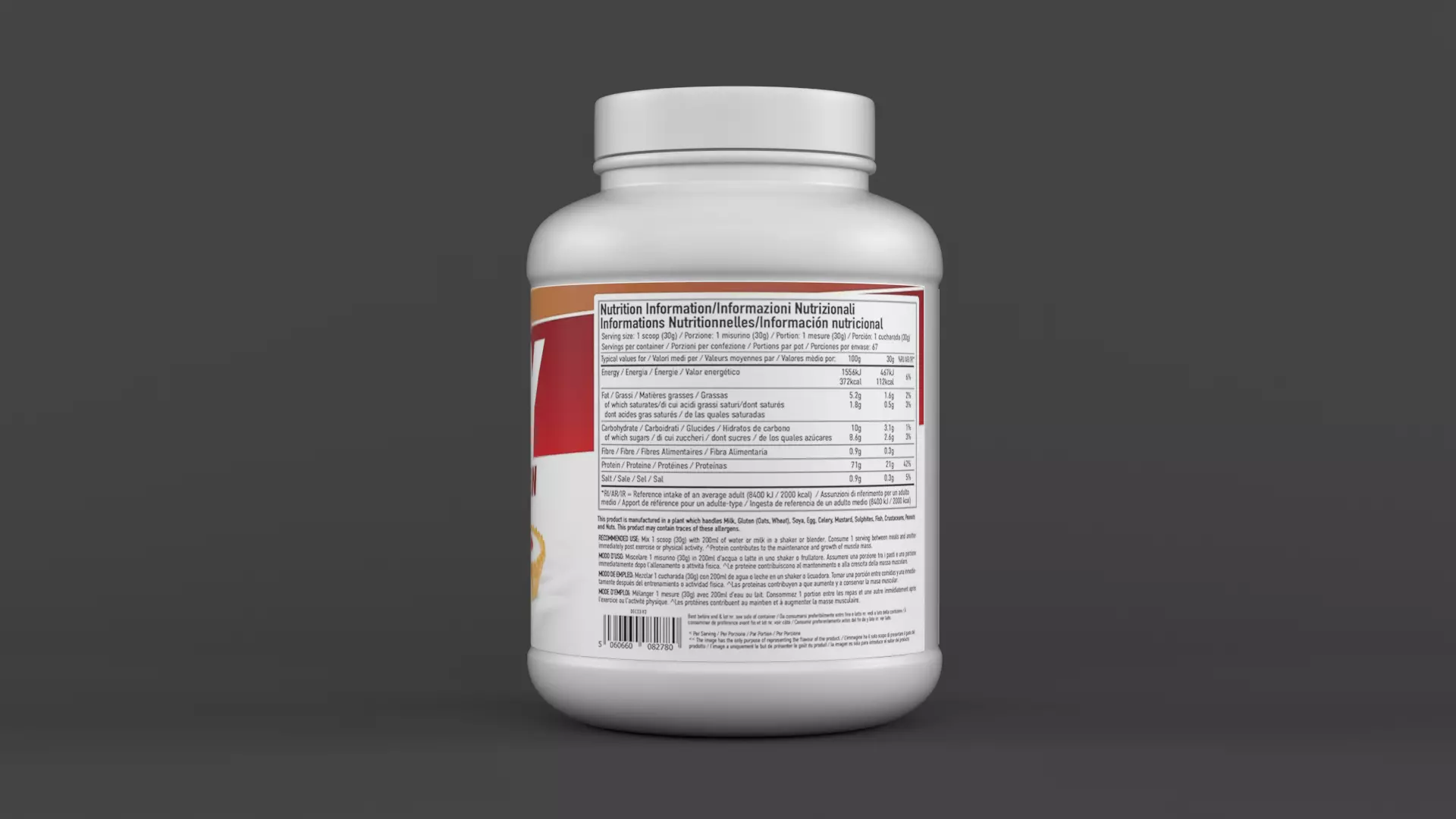 Protein Powder 3D model_2