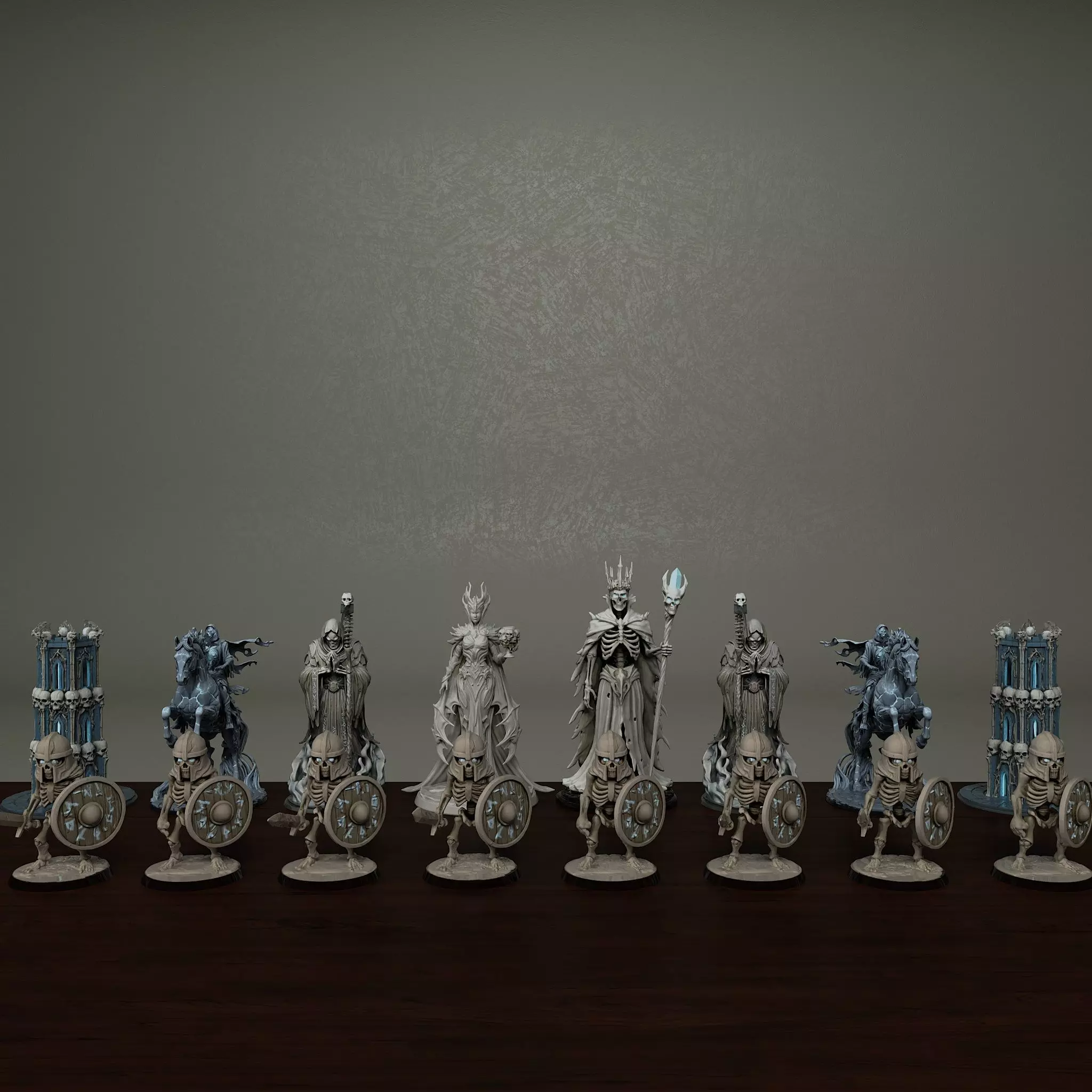 Chess board Free 3D print model_3