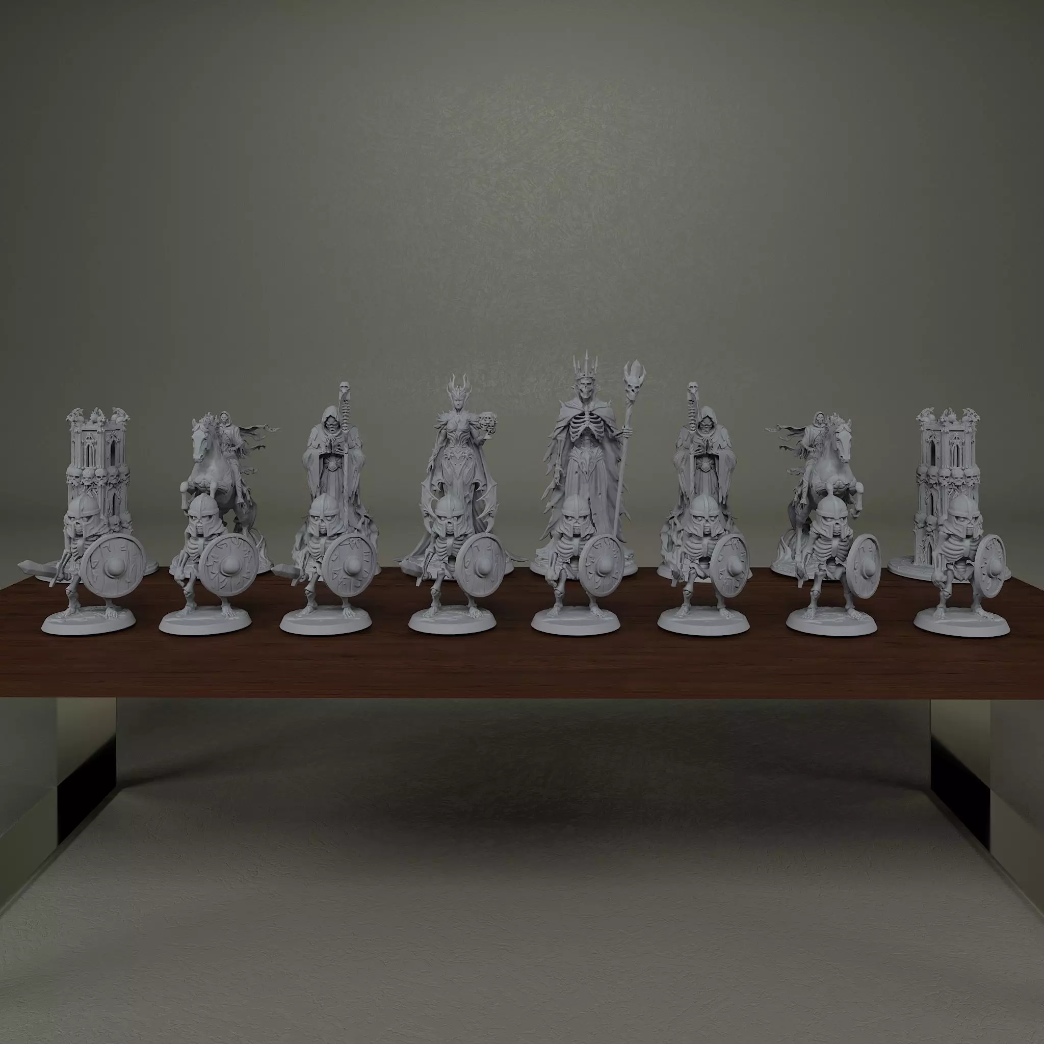 Chess board Free 3D print model_4