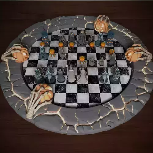 Chess board Free 3D print model Chess board Free 3D print model