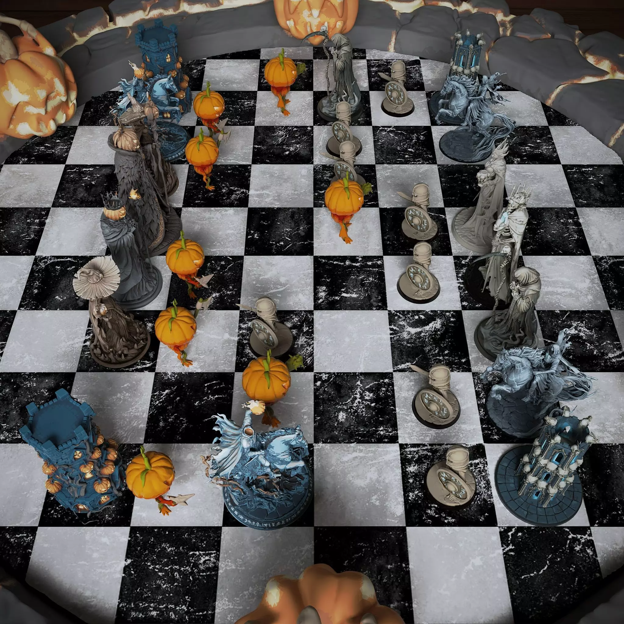 Chess board Free 3D print model_11