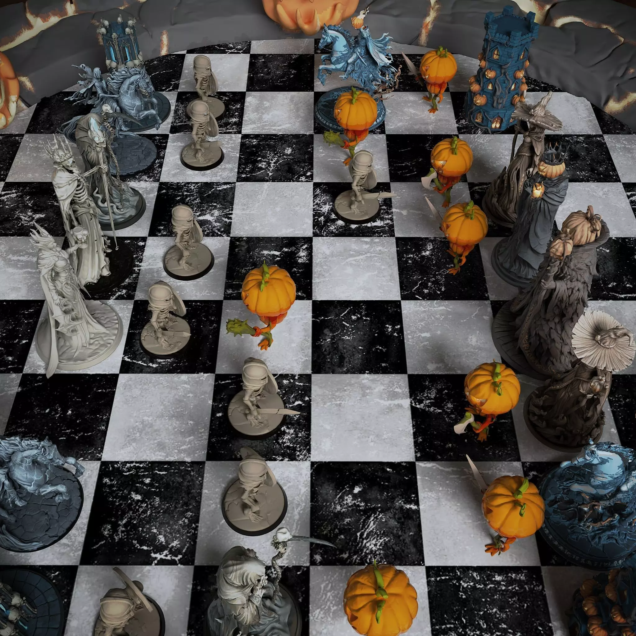 Chess board Free 3D print model_13