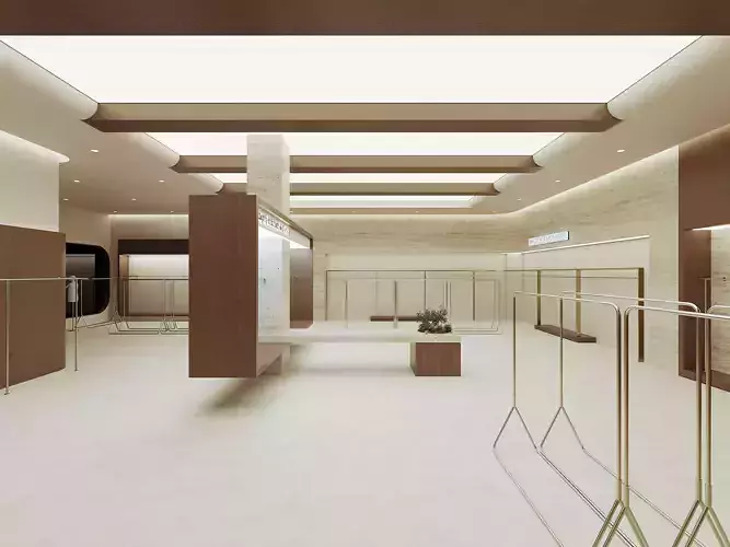 children Clothing store 3D model