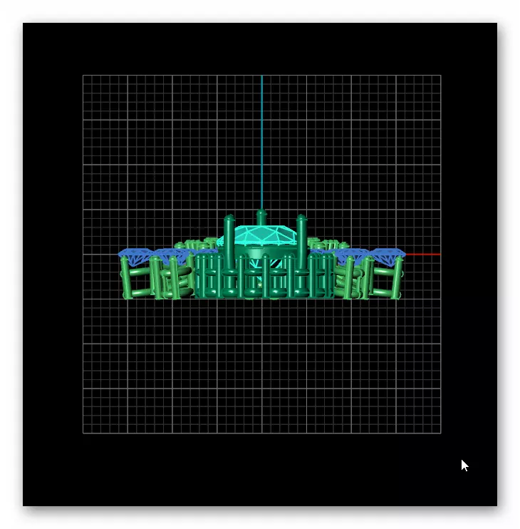 pear and marquise jewelry pendant  3D print model_2