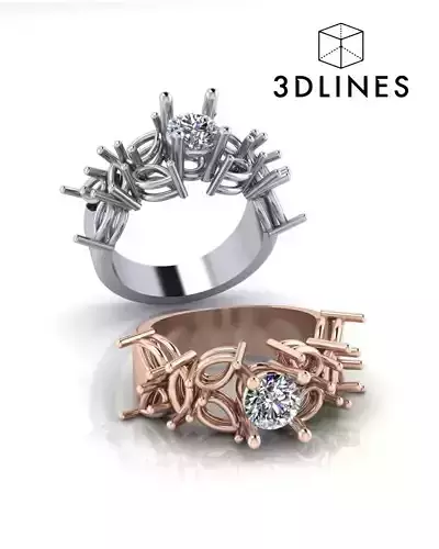 round marquise pear engagement jewelry ring 