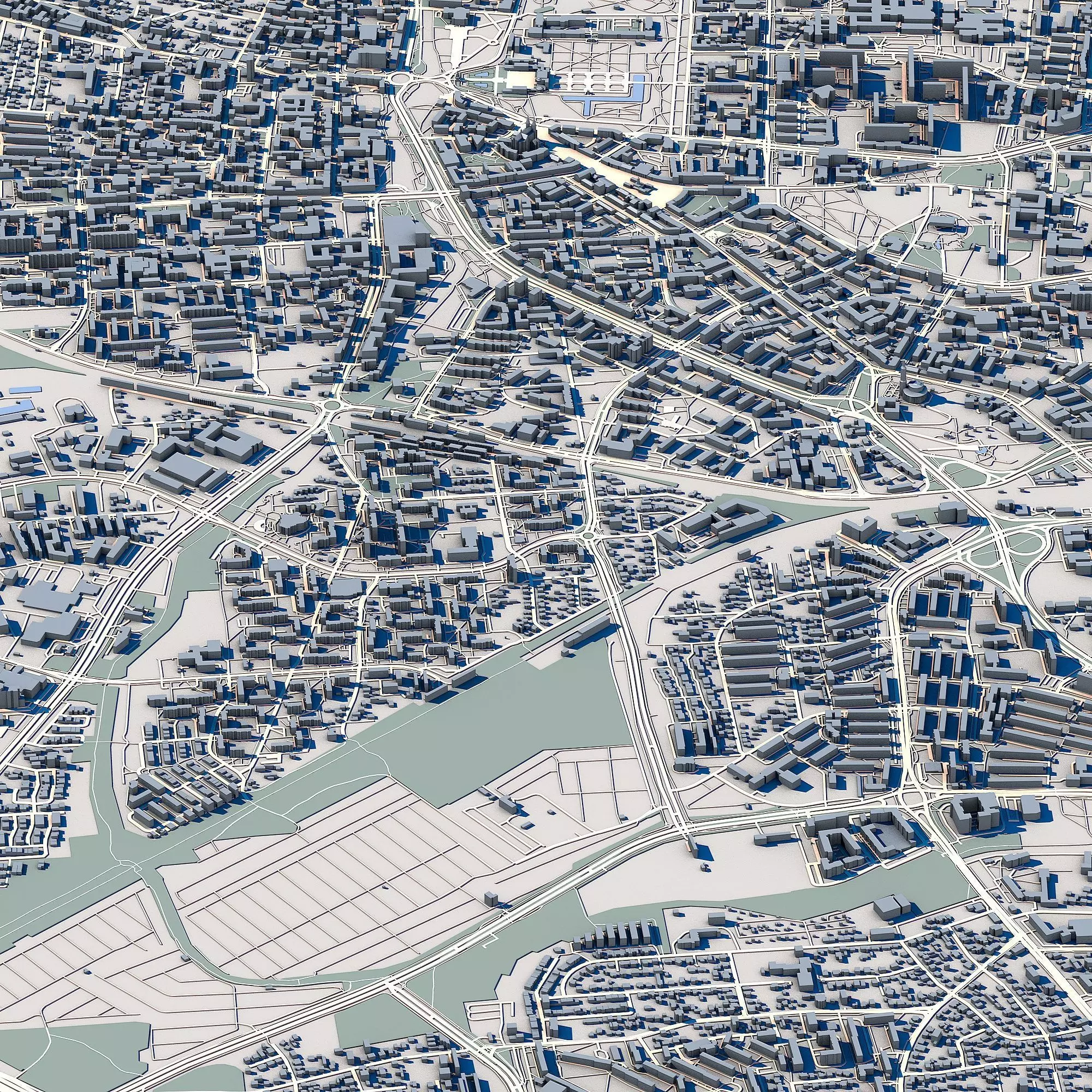 Bialystok Cityscape Podlaskie Voivodeship Architecture Poland 3D model_6