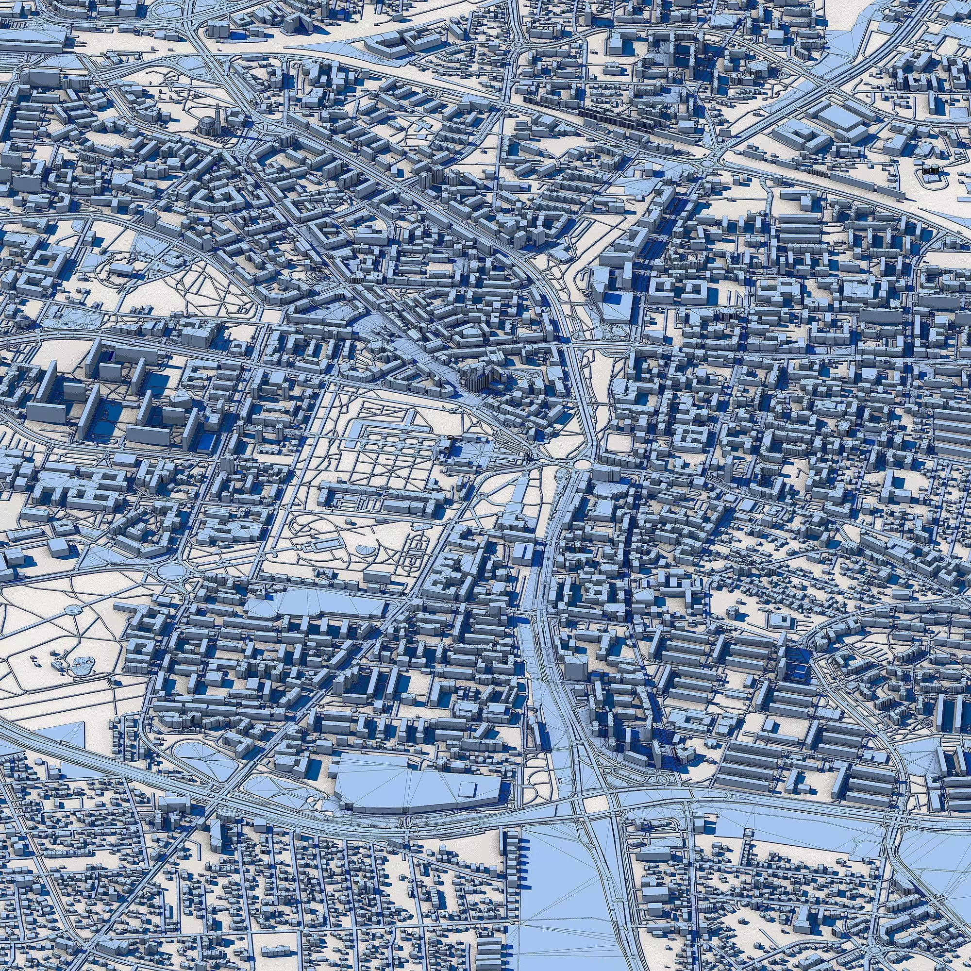 Bialystok Cityscape Podlaskie Voivodeship Architecture Poland 3D model_8