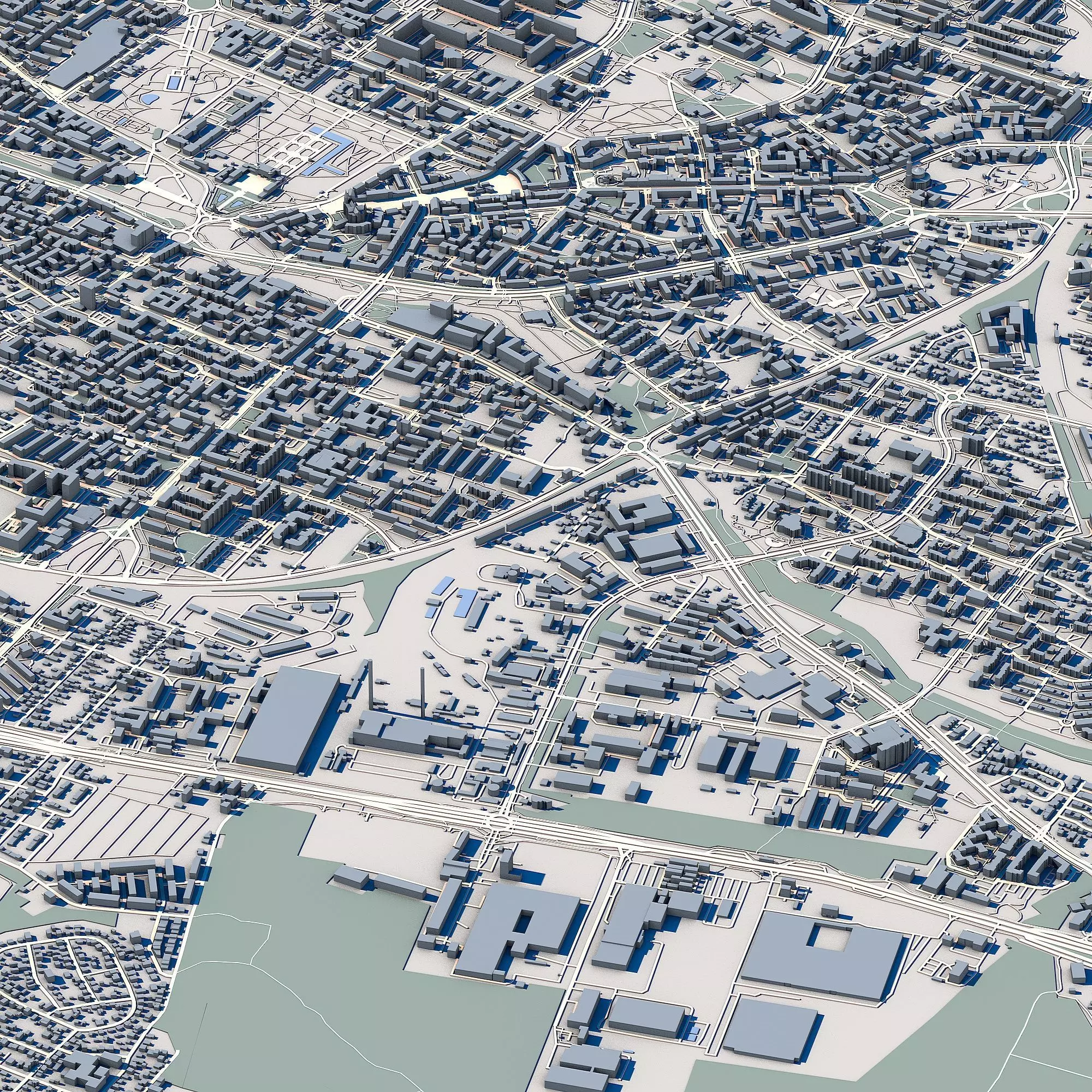 Bialystok Cityscape Podlaskie Voivodeship Architecture Poland 3D model_5