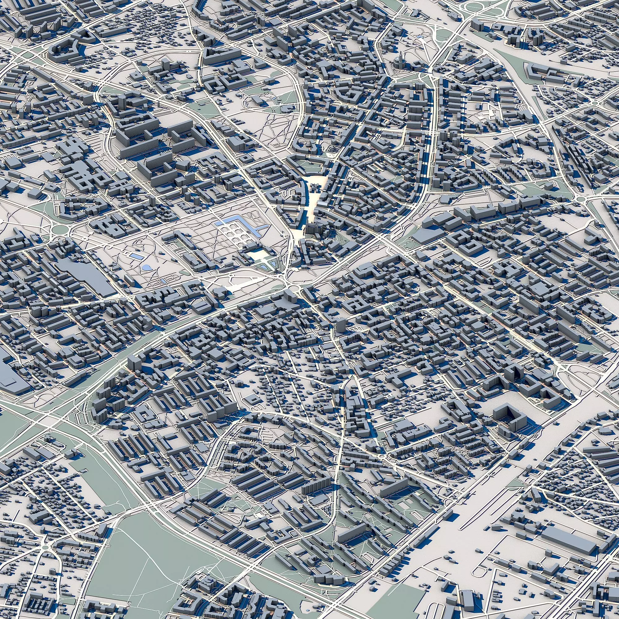 Bialystok Cityscape Podlaskie Voivodeship Architecture Poland 3D model_4