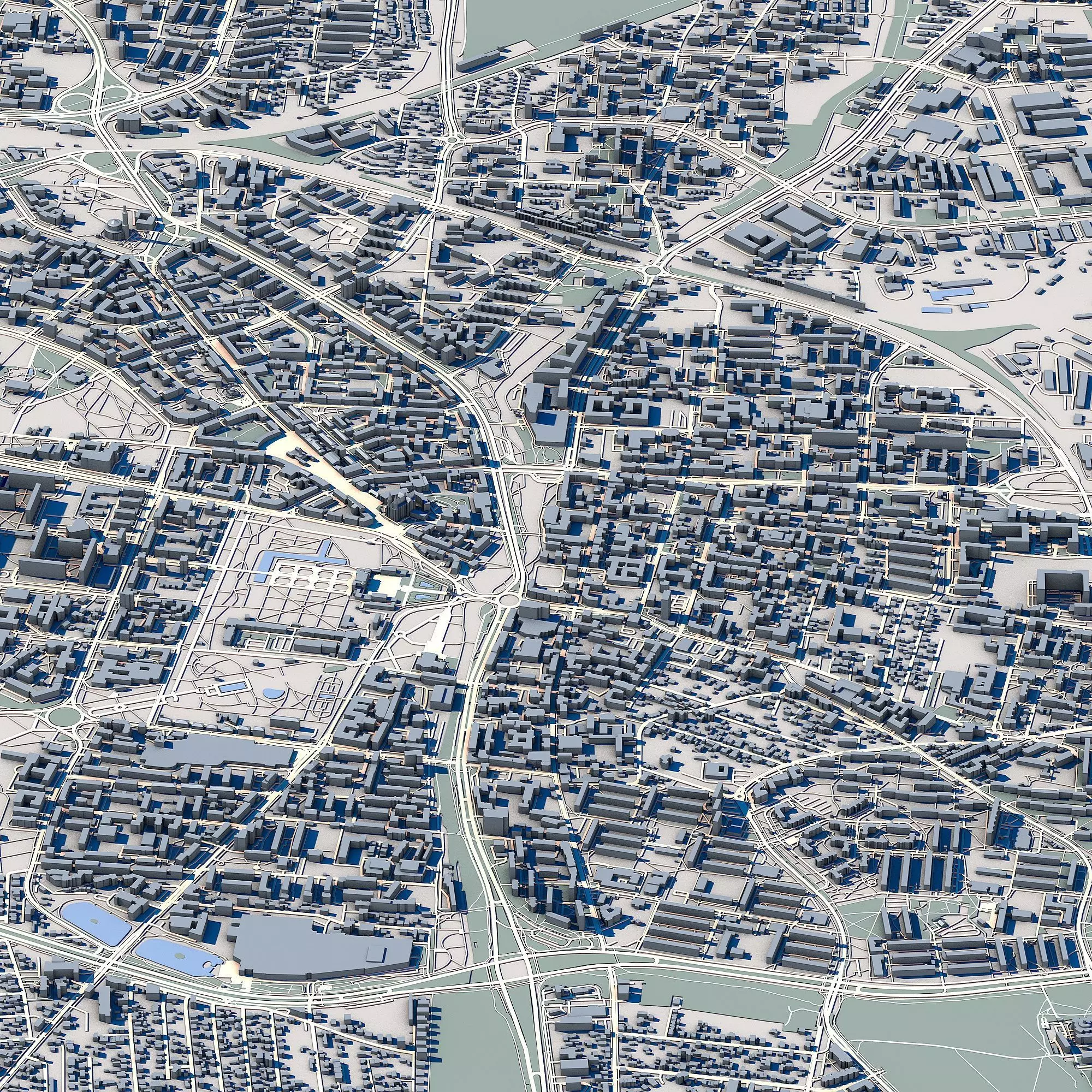 Bialystok Cityscape Podlaskie Voivodeship Architecture Poland 3D model_0