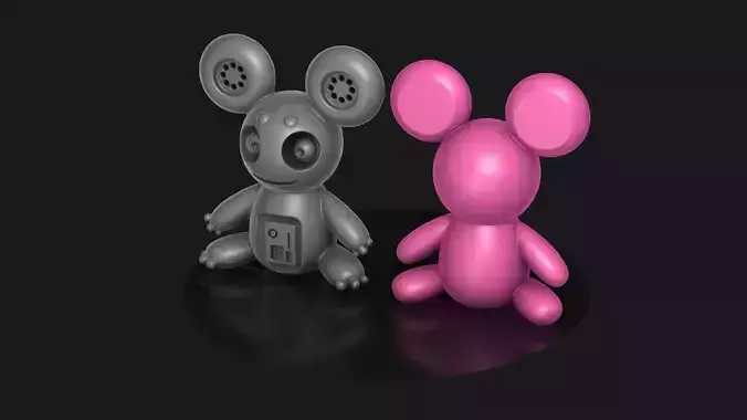 Characters with big ears are good and evil