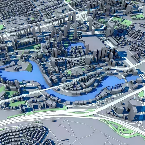 Burj Khalifa Dubai UAE Architecture Landmark 3D model Burj Khalifa Dubai UAE Architecture Landmark 3D model