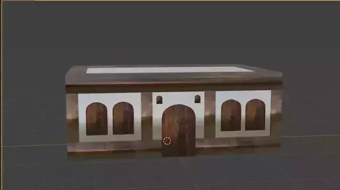  wooden single storey house