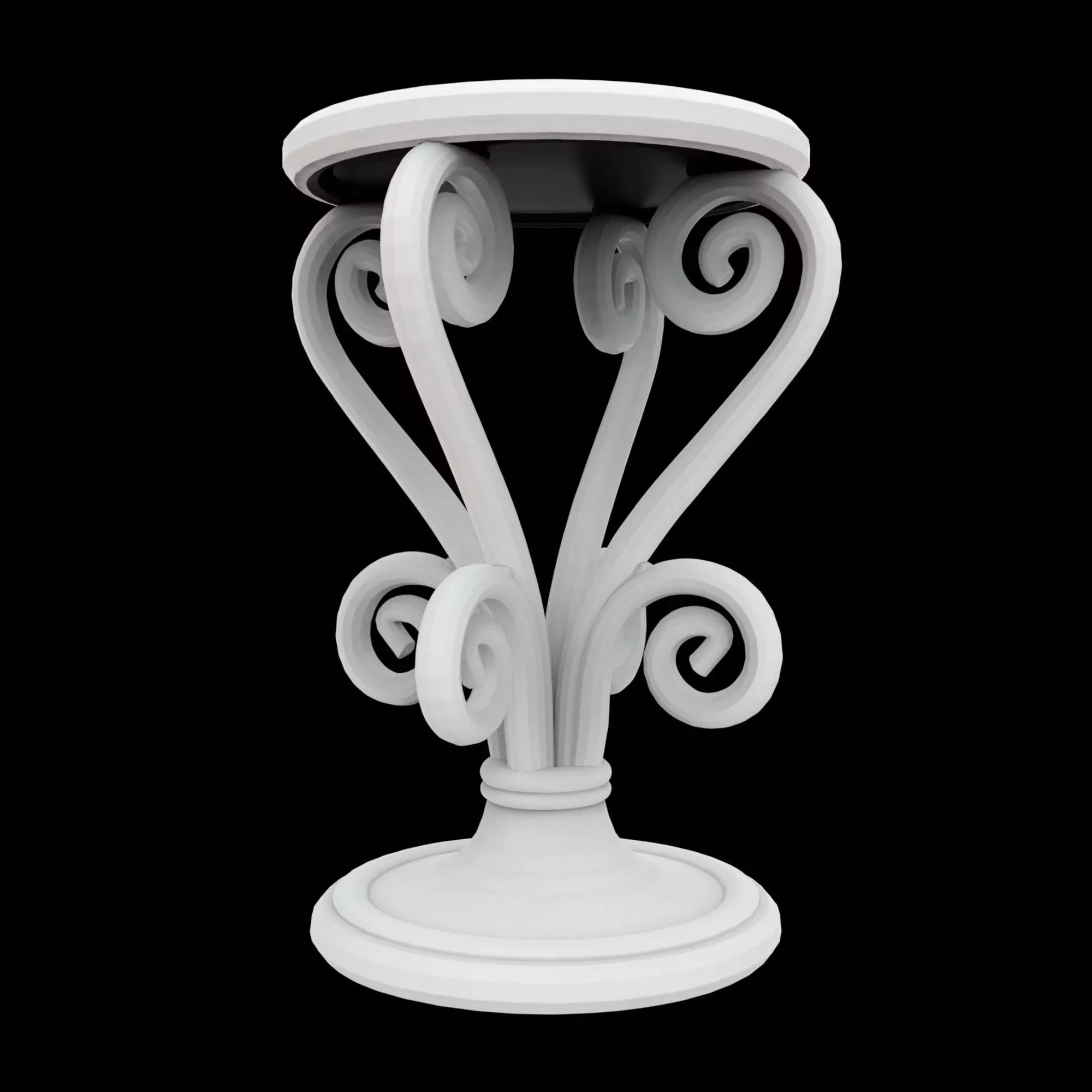 Flowerpot Stand 3D Print Model 3D print model_2