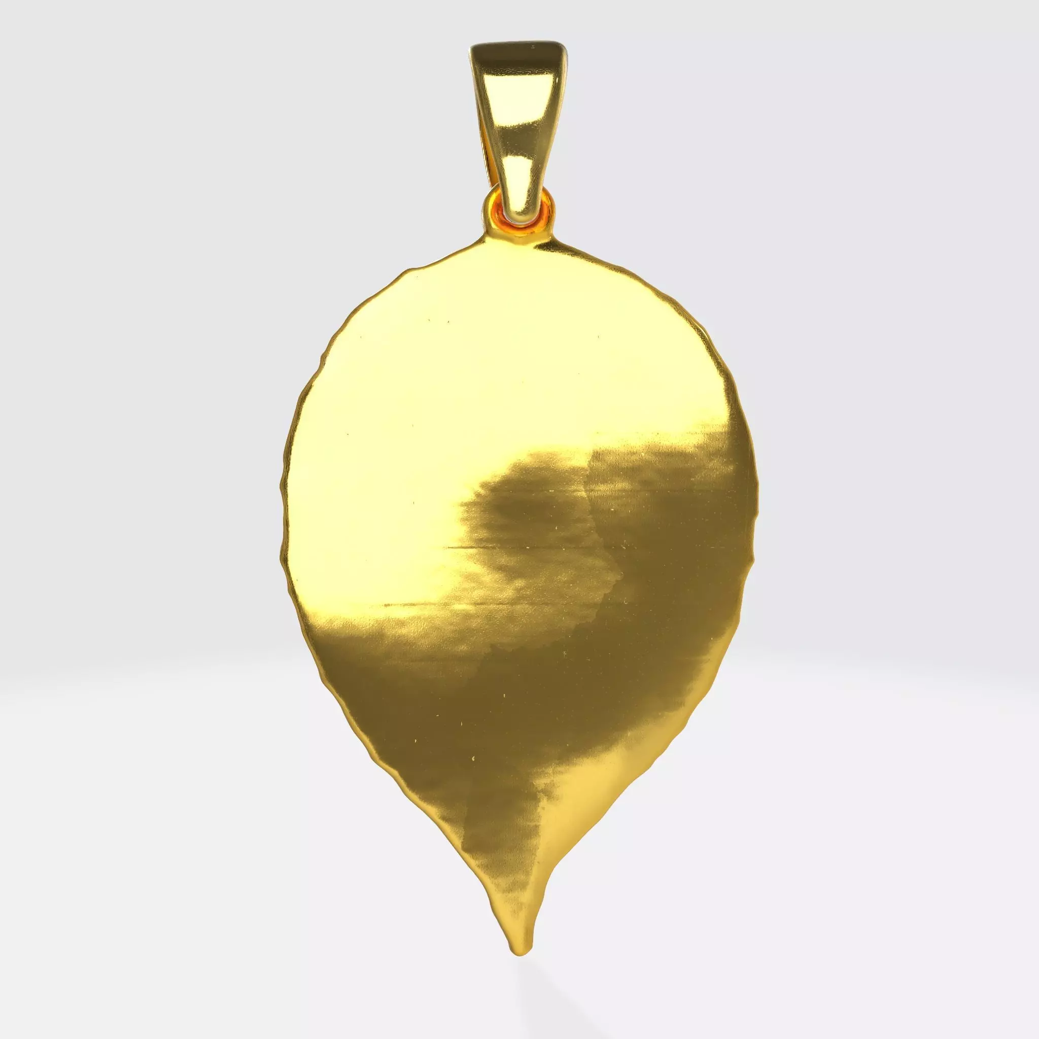 BTC Crypto Pendant Keychain 14 3D print model_2