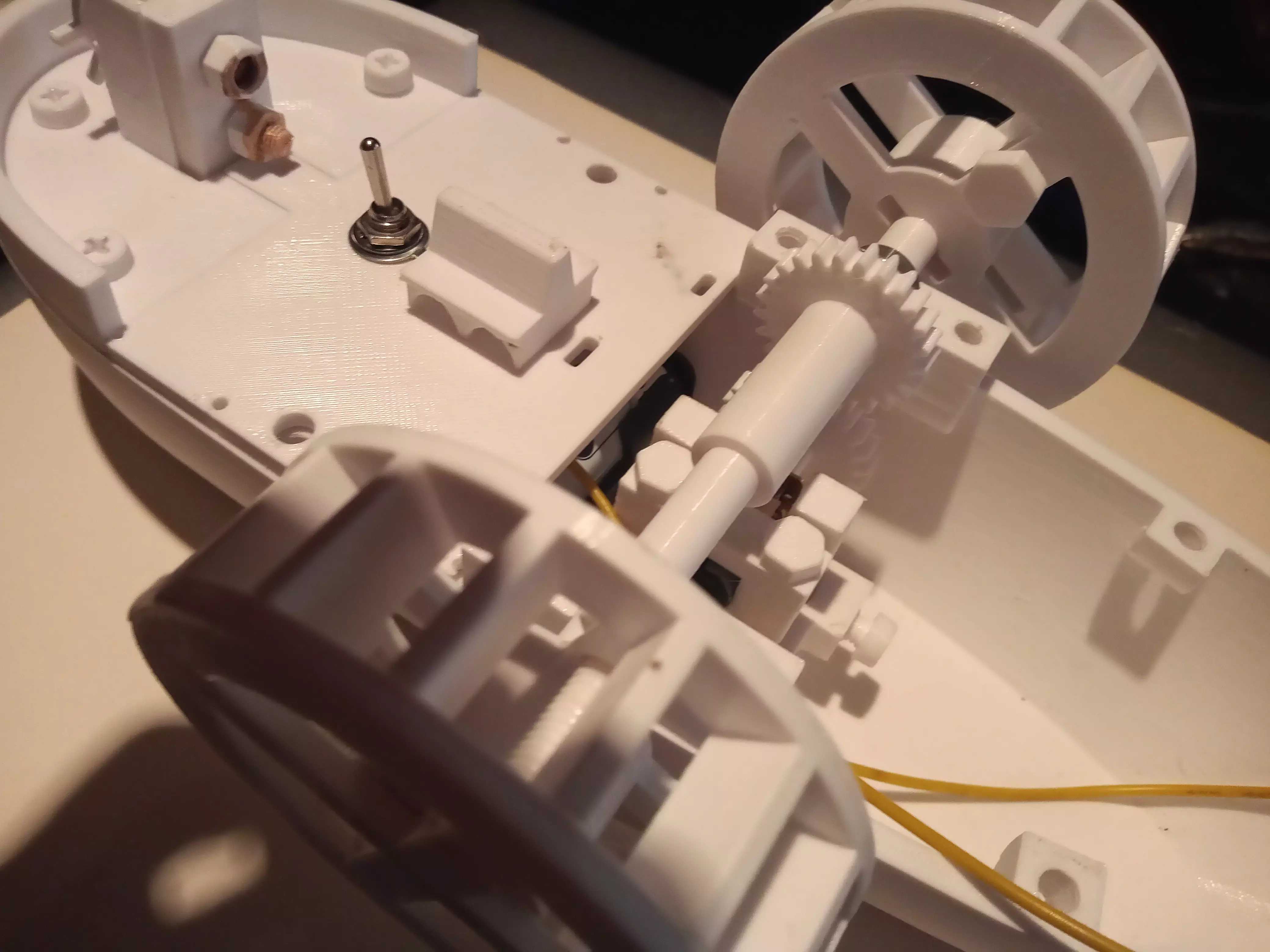 Electric powered steamer 3D print model_8