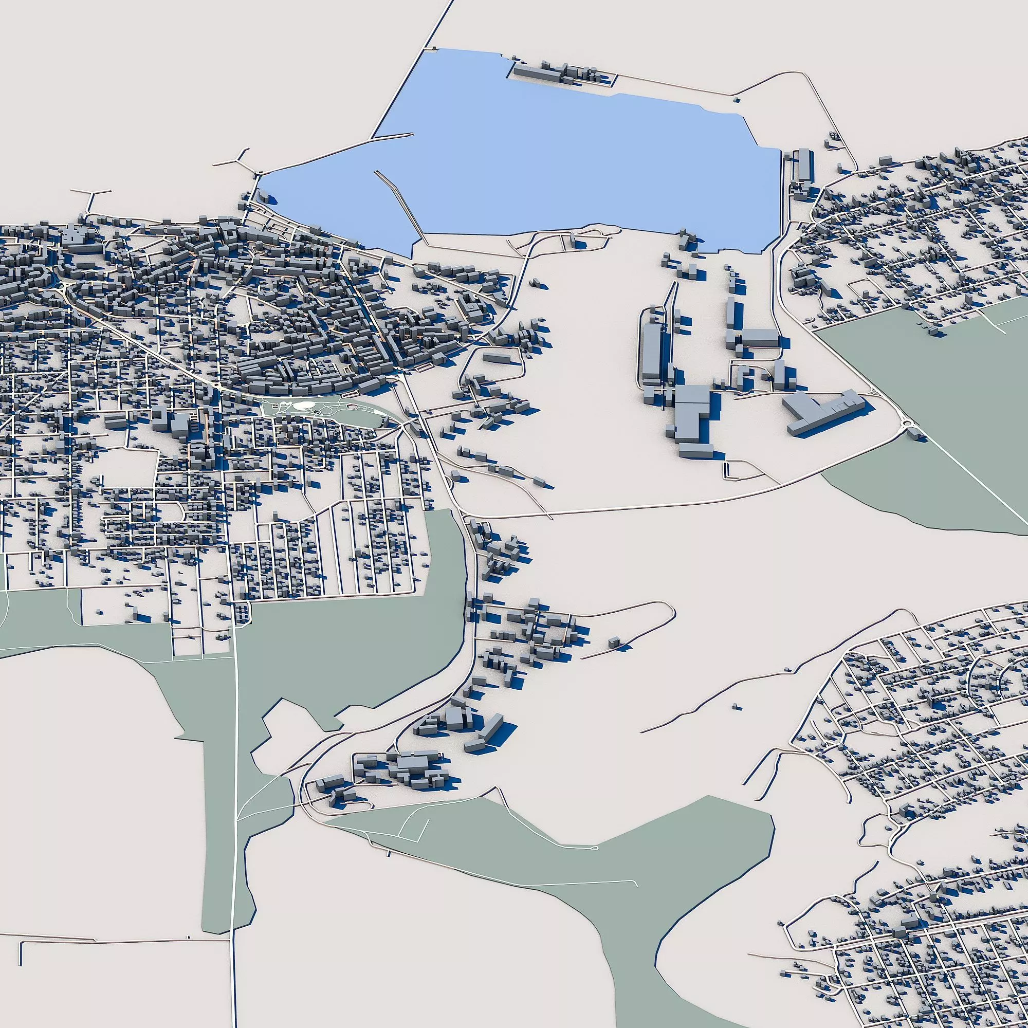 Mangalia Cityscape Romanian Black Sea Coast 3D model_6