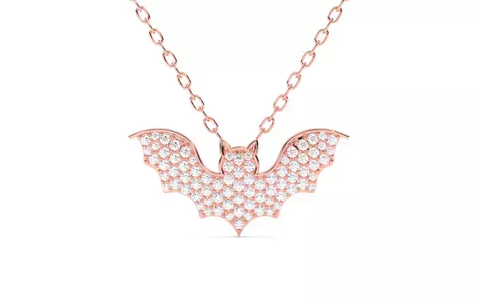 Halloween Bat Pendant 3dm stl renders details 3D print model Halloween Bat Pendant 3dm stl renders details 3D print model