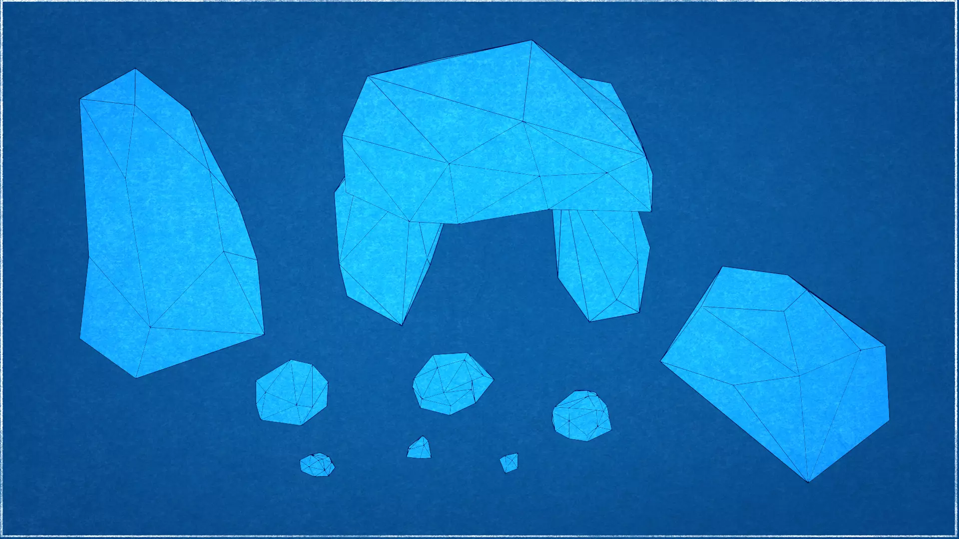 Low Poly Swamp Environment Pack Low-poly 3D model_23