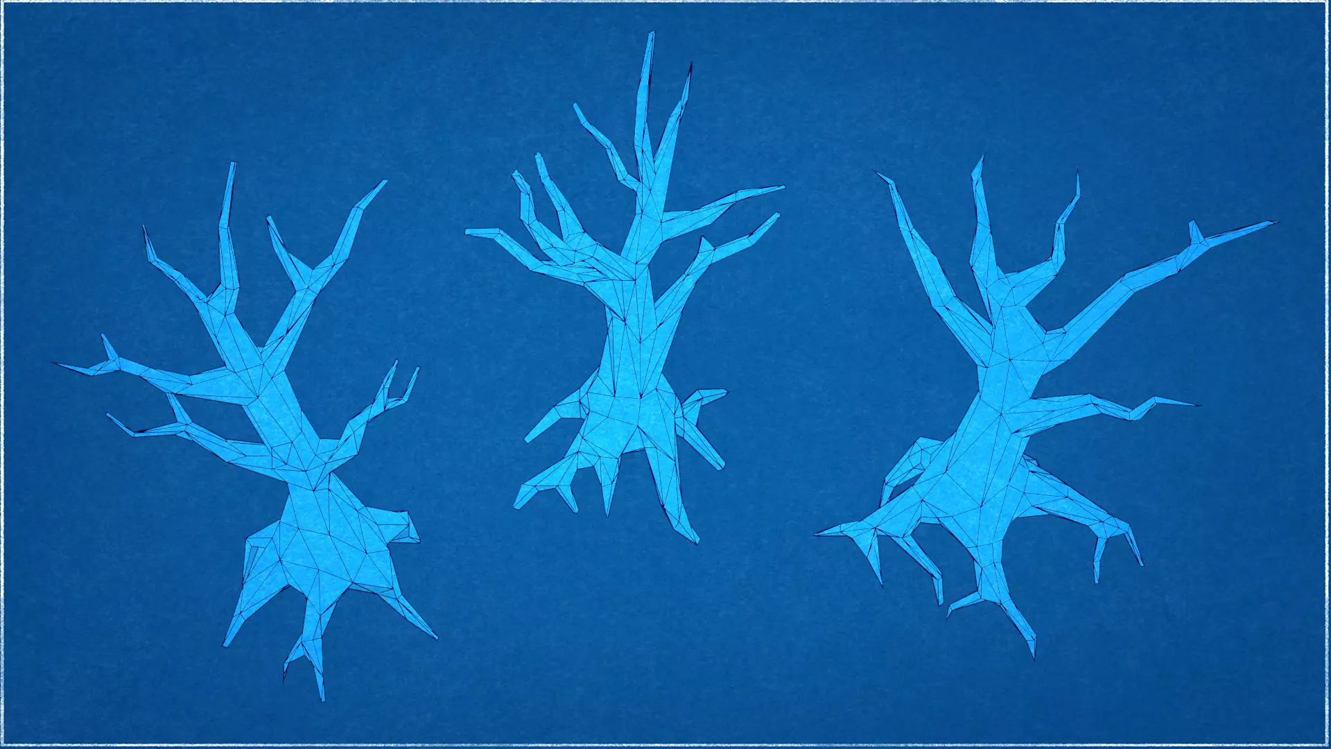 Low Poly Swamp Environment Pack Low-poly 3D model_22