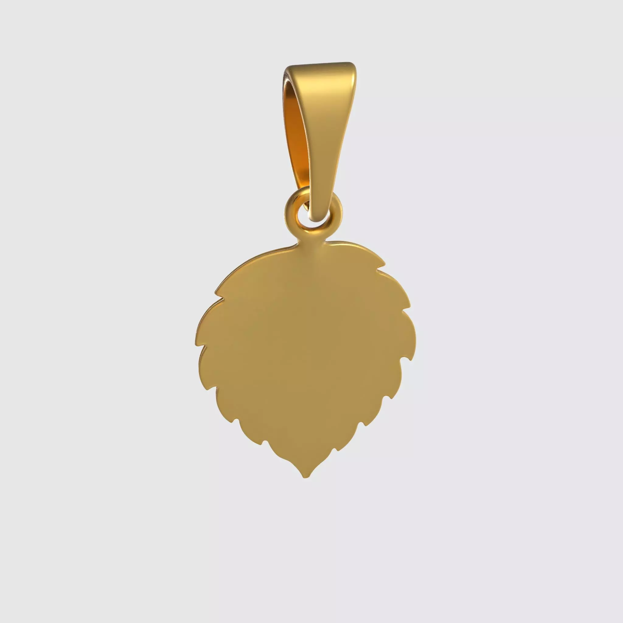 BTC Bitcoin Crypto Pendant 13 3D print model_2