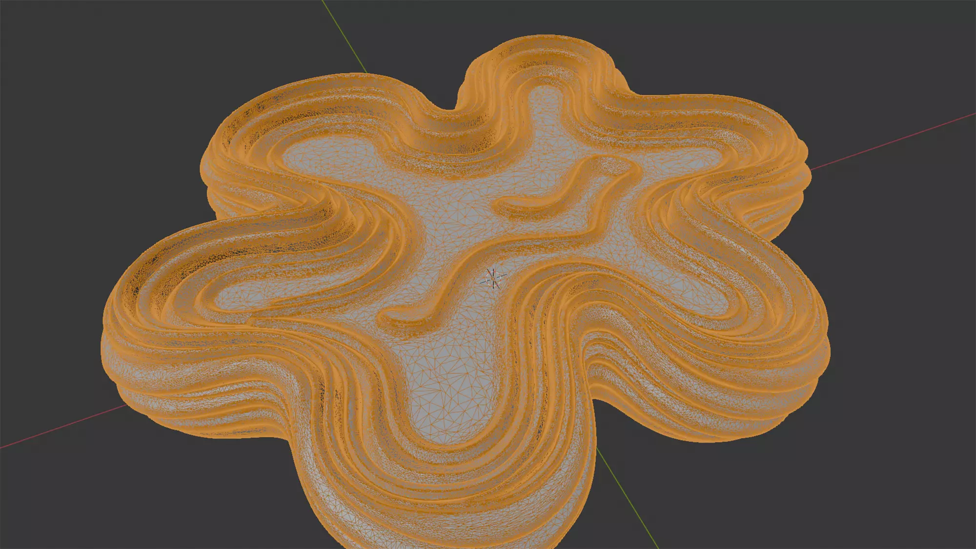 Sculptural Coaster Set 3D Print Model 3D print model_7